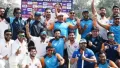 Jammu & Kashmir clinched their maiden Ranji Trophy title after securing a decisive first-innings lead and forcing a draw against eight-time champions Karnataka