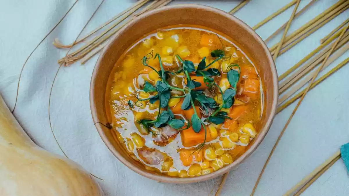 January Winter Calls For A Warm Bowl Of Sweet Corn Soup 