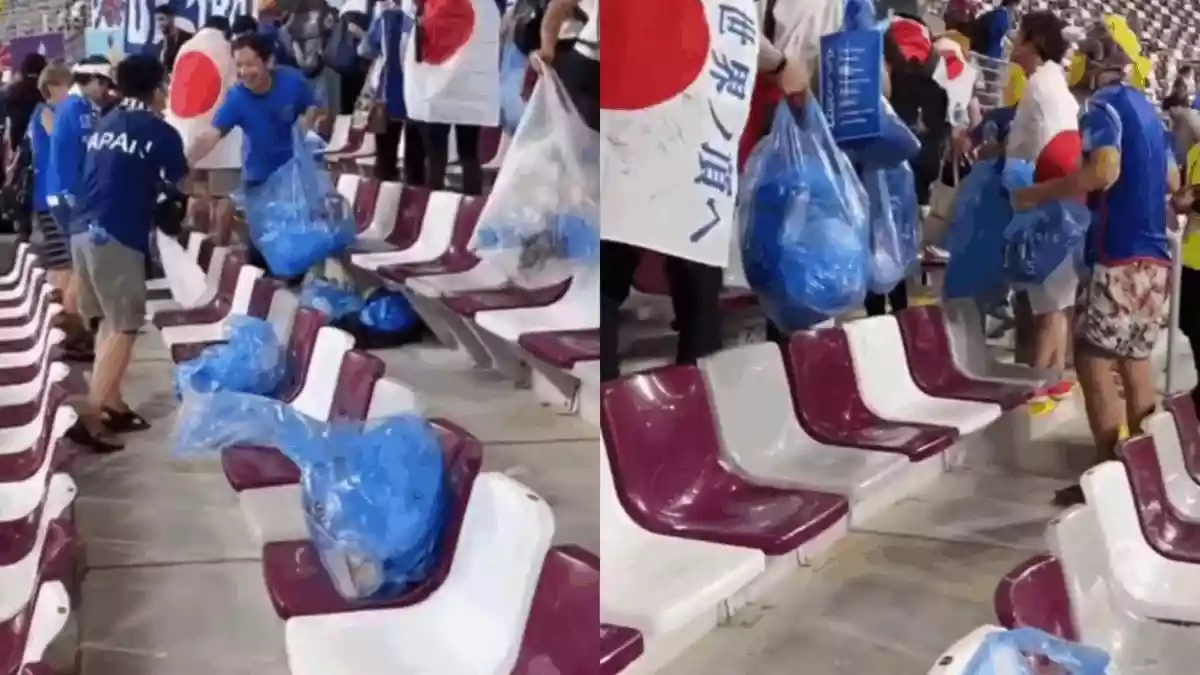 Japan Fans Win Hearts For Cleaning Up Dallas Stadium After FIFA 2026 Match