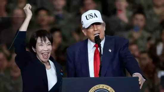 Japanese premier Sanae Takaichi won U.S. President Donald Trump's full endorsement on Friday (February 6, 2026), two days before snap elections that polls