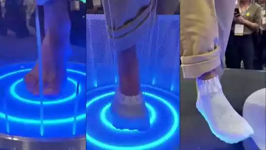 A short clip showing what appears to be a foot-scanning sneaker pod has been circulating across major social platforms this week, and it has left users arguing