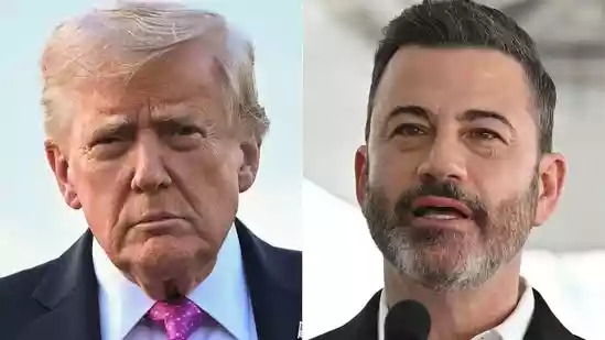 <h4>Jimmy Kimmel brutally mocks Trump for skipping son Don Jr's wedding, ‘This is a guy who…’</h4><h4>Jimmy Kimmel addressed President