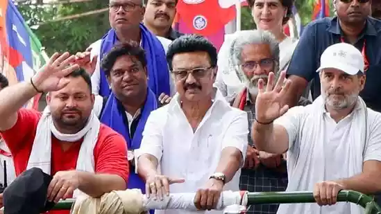 Congress leader Rahul Gandhi led the Opposition in accepting the outcome of the Bihar assembly elections that he said were unfair from the start