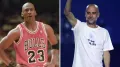 <b>Basketball legend Michael Jordan led the cast of star names to pay tribute to Pep Guardiola at the </b><b>Manchester