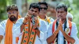 <h4>K Annamalai quits BJP after Tamil Nadu elections, ending days of suspense</h4><h4>Former Tamil Nadu BJP chief K Annnamalai resigned from