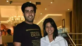 Anjali Arora, popularly known for her Kacha Badam reel, is making headlines for her personal life following her boyfriend, Akash Sansanwal