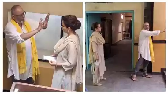 Kangana Ranaut returns to set