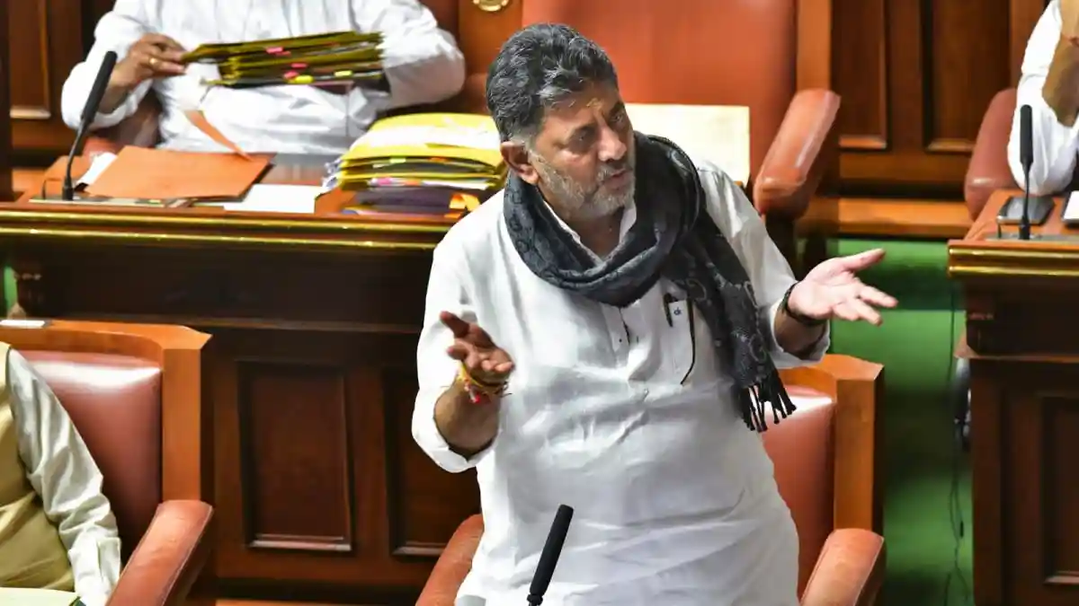 Karnataka Deputy Chief Minister DK Shivakumar has sparked fresh controversy and exposed internal divisions within the Congress party after he took a noticeably “soft