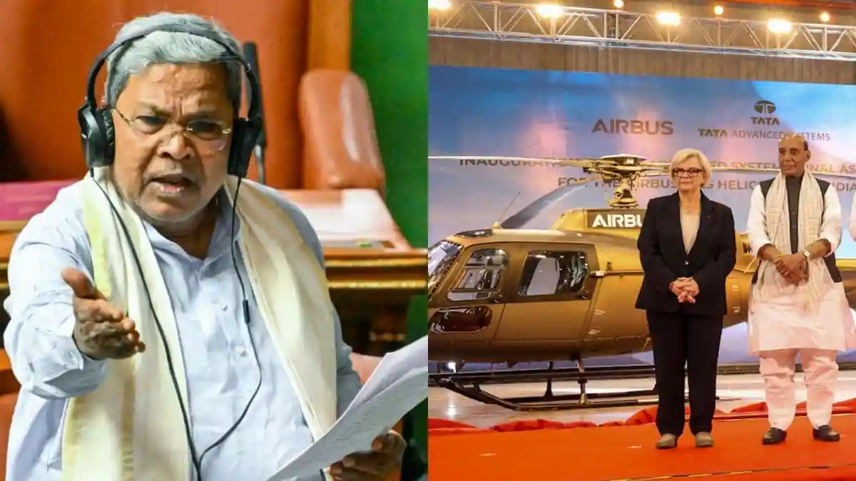 Karnataka and helicopters: that’s it. That’s the news. But it would be far too easy to club two separate issues, which have caused a political tug-of-war