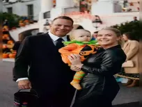 White House Press Secretary Karoline Leavitt is facing online accusations of airbrushing her husband, Nicholas Riccio, in Halloween photos