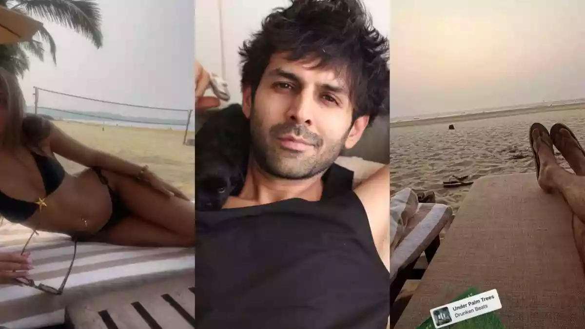 Kartik Aaryan Is Vacationing In Goa With A Mystery Girl