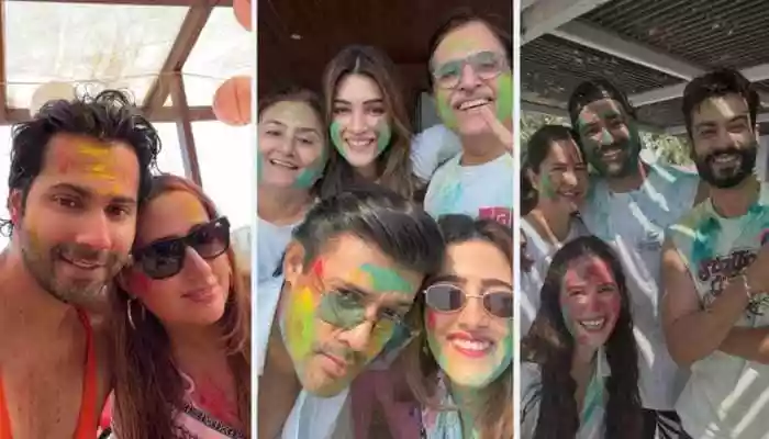 Bollywood celebrities celebrated Holi 2026 with a mix of intimate family gatherings and vibrant social media posts. Mumbai: Holi's here