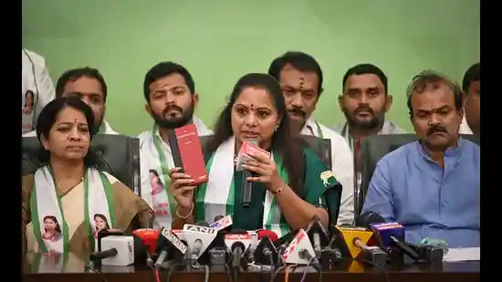 Kavitha accuses former BRS legislators of graft
