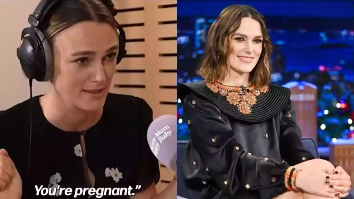 Hollywood star Keira Knightley revealed on the Happy Mum Happy Baby podcast that her hair’s texture shifted from straight to a “funny zig-zag patch