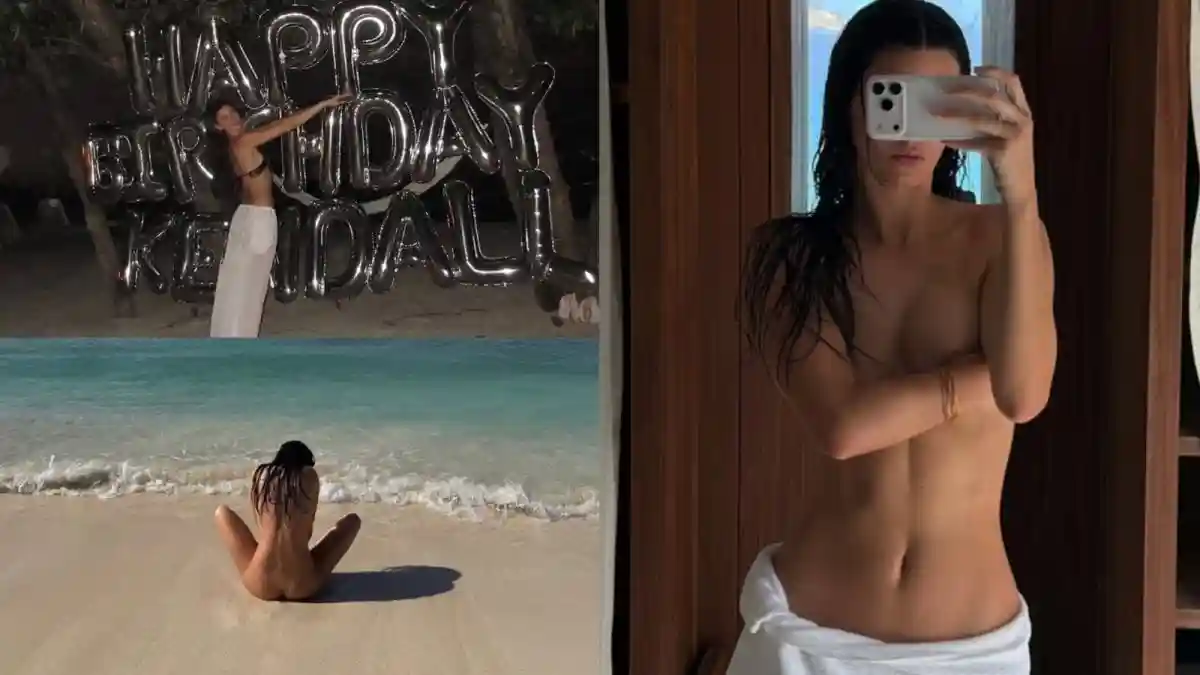 Kendall Jenner Goes NUDE For 30th Birthday In Sexy Beachside Pics