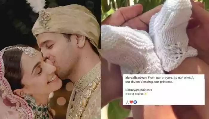 Bollywood's newest addition, a baby girl, has finally been given a beautiful name. On Friday, Kiara Advani and Sidharth Malhotra took to Instagram to introduce