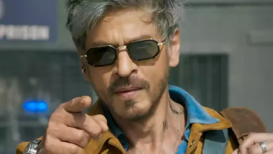 Bollywood superstar Shah Rukh Khan's banner Red Chillies Entertainment on Sunday (November 2) unveiled the title reveal teaser of the actor's much-awaited next