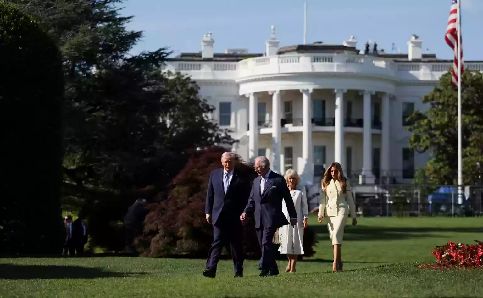 King to defend democratic values as US state visit begins