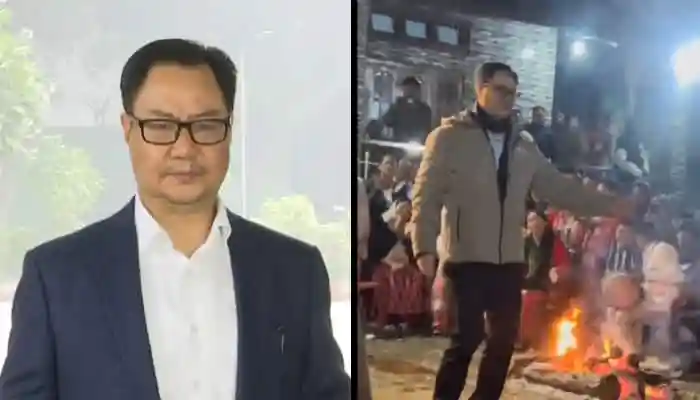 Kiren Rijiju Shakes A Leg At AKA Miji Culture Video Goes Viral