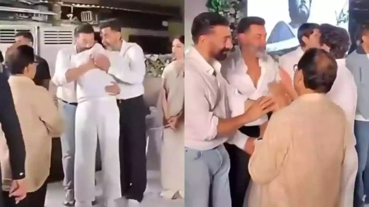 Sunny Deol lost his cool on a paparazzi on Wednesday when the latter tried to film him during the asthi visarjan ritual of Dharmendra