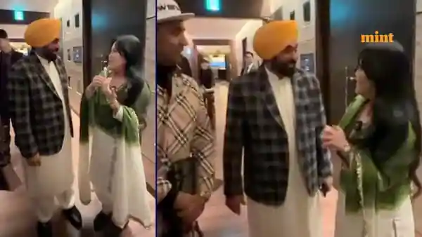 Korean woman stuns CM Bhagwant Mann with proper Punjabi