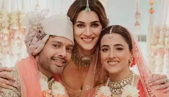Nupur Sanon-Stebin Ben Wedding: Kriti Sanon also shared a carousel post featuring umpteen number of beautiful pictures straight from the lavish wedding