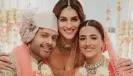 Nupur Sanon-Stebin Ben Wedding: Kriti Sanon also shared a carousel post featuring umpteen number of beautiful pictures straight from the lavish wedding