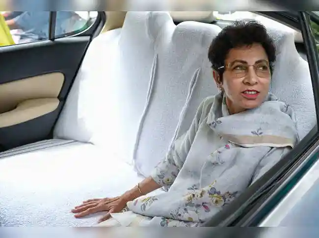 Congress leader Kumari Selja questioned Gitanjalai J Angmo's criticism of Rahul Gandhi-led protests over paper leaks, asking why the government was not being
