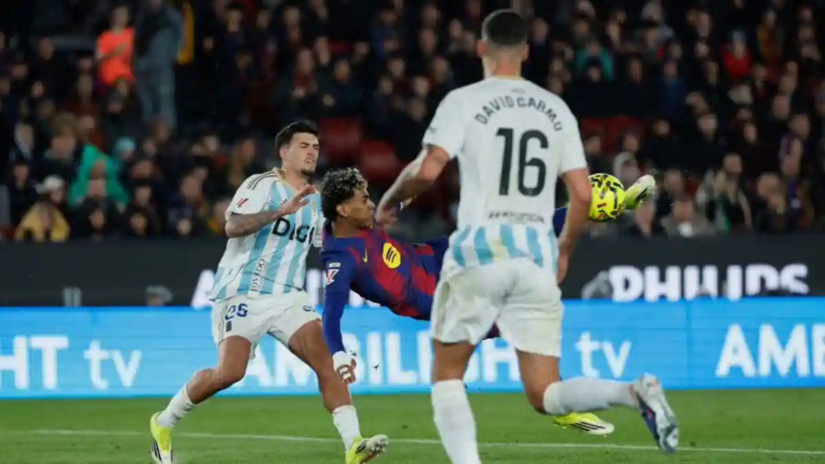 Lamine Yamal Takes Flight