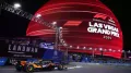 Championship leader Lando Norris set the fastest time in Thursday's second practice for the Las Vegas Grand Prix, a session disrupted by two red flags