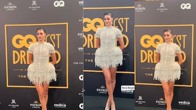 Last night at the GQ Best Dressed Awards, Ananya Panday turned heads and owned the red carpet with one of her most daring and experimental looks to date. Always known for her youthful yet sophisticated style, the actress stepped out in a show-stopping mini dress adorned entirely with pearls, proving once again why she is one of the most exciting fashion voices of her generation.