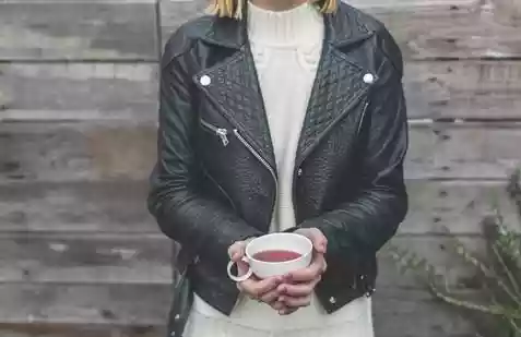 Leather jackets for women