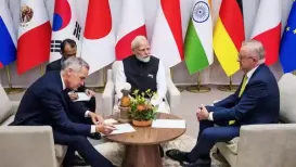 Canada's Prime Minister Mark Carney believes the global economy can make progress on a range of issues, even without participation from the United States of