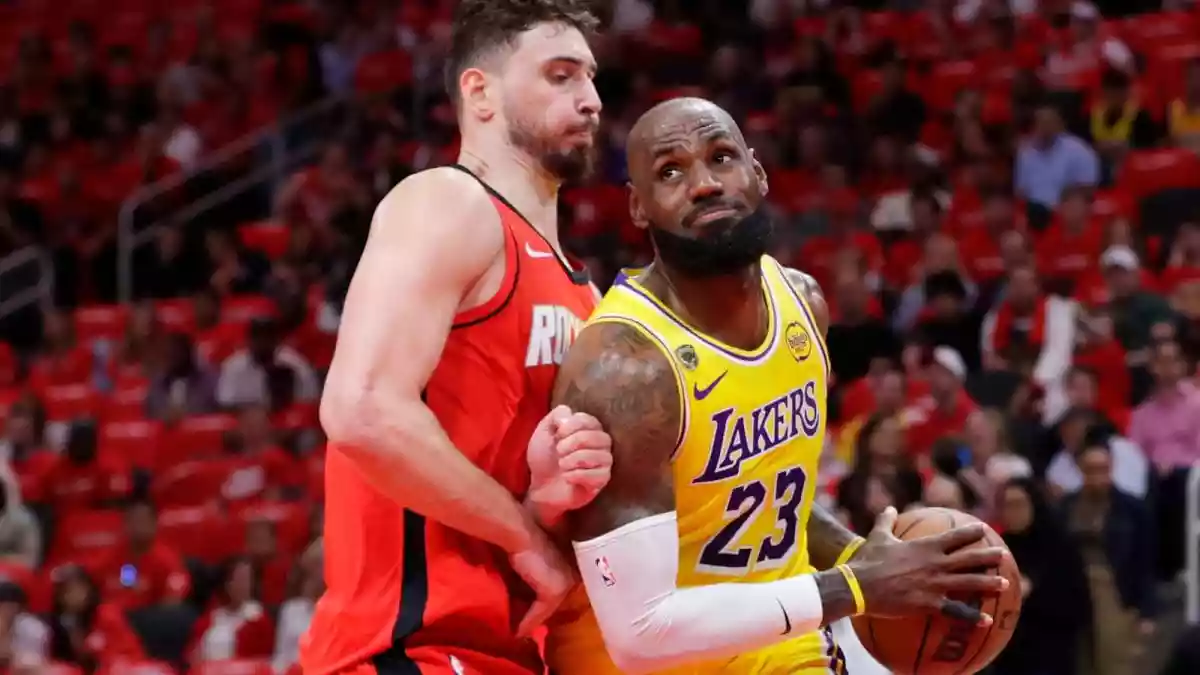 Despite logging a team-high 45 minutes in a draining overtime thriller, LeBron James once again delivered when it mattered most, powering the Los Angeles