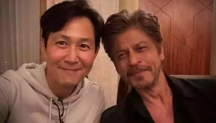Lee Jung-jae Meets Shah Rukh Khan