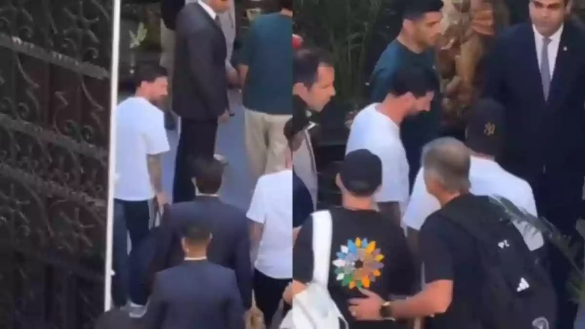 Lionel Messi's India tour rolled into Mumbai on Sunday — and this time, there was no room for chaos. The football icon arrived in the city around noon