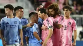 Lionel Messi and Argentinian Maxi Moralez were involved in a dispute, as the two #10s faced off in an altercation. It isn't the part of the game that is most