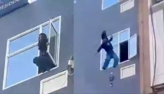 Local shop employee saves woman after leap from east Delhi hotel window