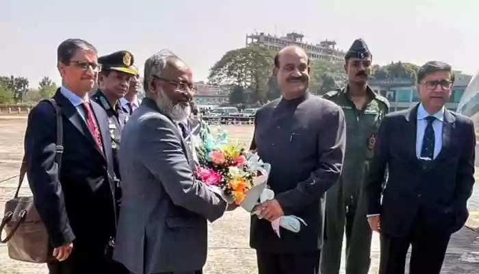 Lok Sabha Speaker Om Birla reaches Dhaka for Tarique Rahman's swearing-in cere