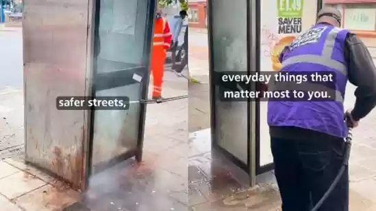 London's Brent Council has revealed that it spends more than £30,000 every year cleaning shops, pavements and buildings stained by paan