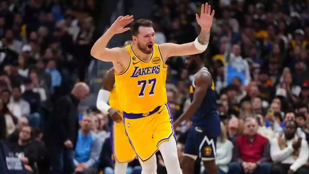 The Los Angeles Lakers were witnesses to what has become a common sight now: watching Luka Doncic rewrite the record books in real time