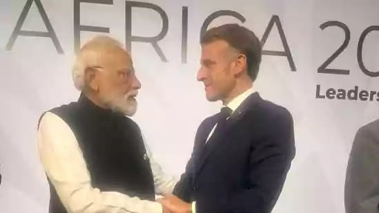 Prime Minister Narendra Modi met French President Emmanuel Macron on Saturday on the sidelines of the G20 Leaders' Summit 2025 in South Africa's Johannesburg