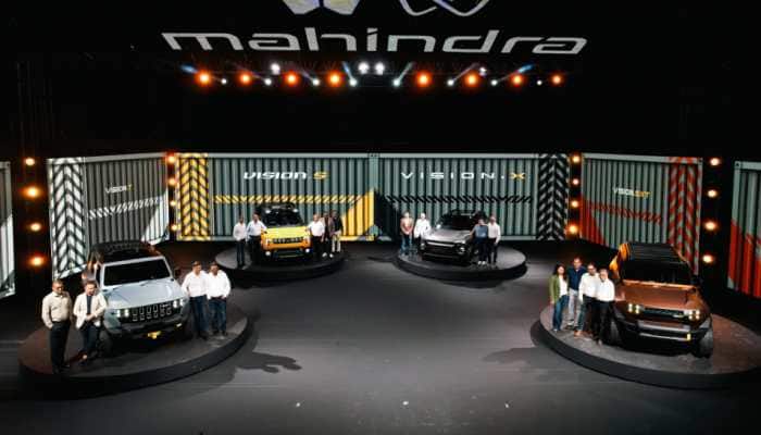 Mahindra & Mahindra revealed its global vision for 2027, unveiling its all-new modular, multi-energy NU_IQ platform that will underpin a new range of SUVs. Mumbai: Mahindra & Mahindra revealed its global vision for 2027, unveiling its all-new modular, multi-energy NU_IQ platform that will underpin a new range of SUVs. The company also showcased four concept models -- the Vision.S, Vision.T, Vision.SXT and Vision.X -- based on the new NU_IQ platform. The concepts were engineered at Mahindra Research Valley and will go into production starting 2027. They target both Indian buyers and global markets, including left-hand drive regions.
