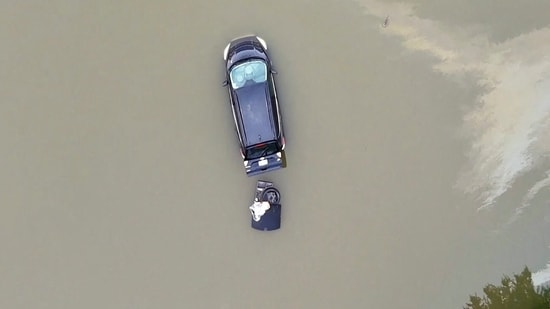 Major flooding is ongoing in Chattanooga, Tennessee, with parts of I-24 completely submerged. Photos and videos from the scene show multiple vehicles stranded as floodwaters continue to rise. According to the National Weather Service in Morristown, Chattanooga Airport recorded 6.42 inches of rain on Tuesday.