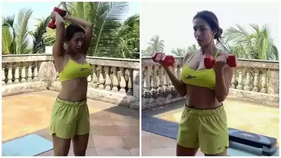 Malaika Arora incorporates various forms of workouts into her fitness routine to stay in the best shape and maintain her health at 50