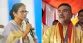 West Bengal Chief Minister Mamata Banerjee and Leader of Opposition Suvendu Adhikari are set to contest against each other again in the 2026 state Assembly