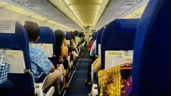 While many passengers jump up the moment a plane touches down, creating the usual rush and small pockets of chaos on board, one recent domestic flight to