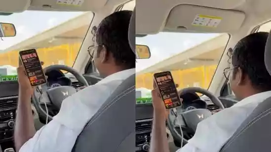 Man shares video of Uber driver following tutorials to pursue career in tech