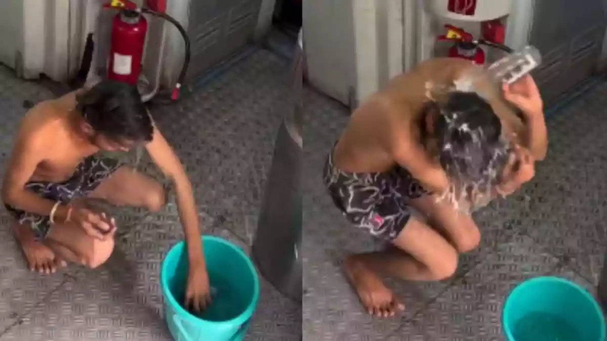 India is not for beginners, and this man has proved it right. People can go to any extent to be viral, which you would not have even thought of. Now