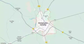 A man and a woman jumped from the second floor of a pizza shop in Uttar Pradesh's Shahjahanpur district after they were allegedly accosted by members of a